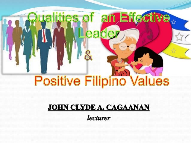 filipino values tagalog negative filipino traits
